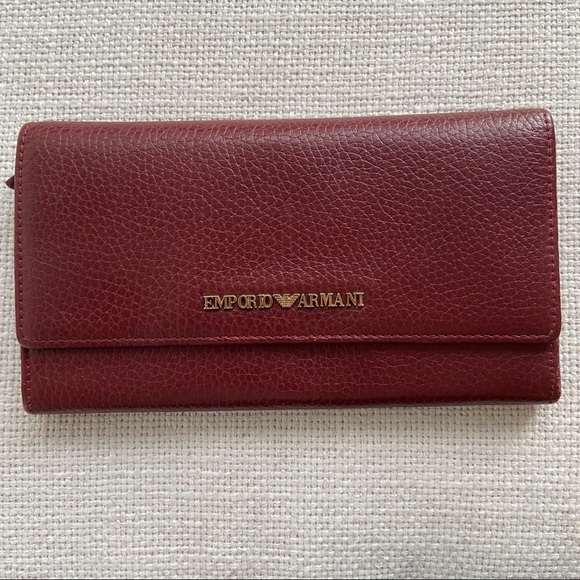 Emporio Armani Leather Wallet - Picture 1 of 8